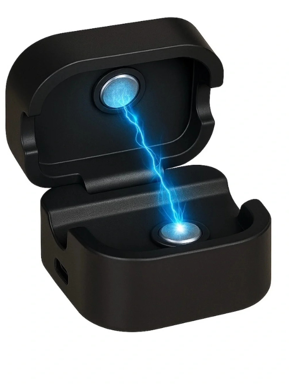 6-Pack of Magnetic Cable Clip Organizers - Black